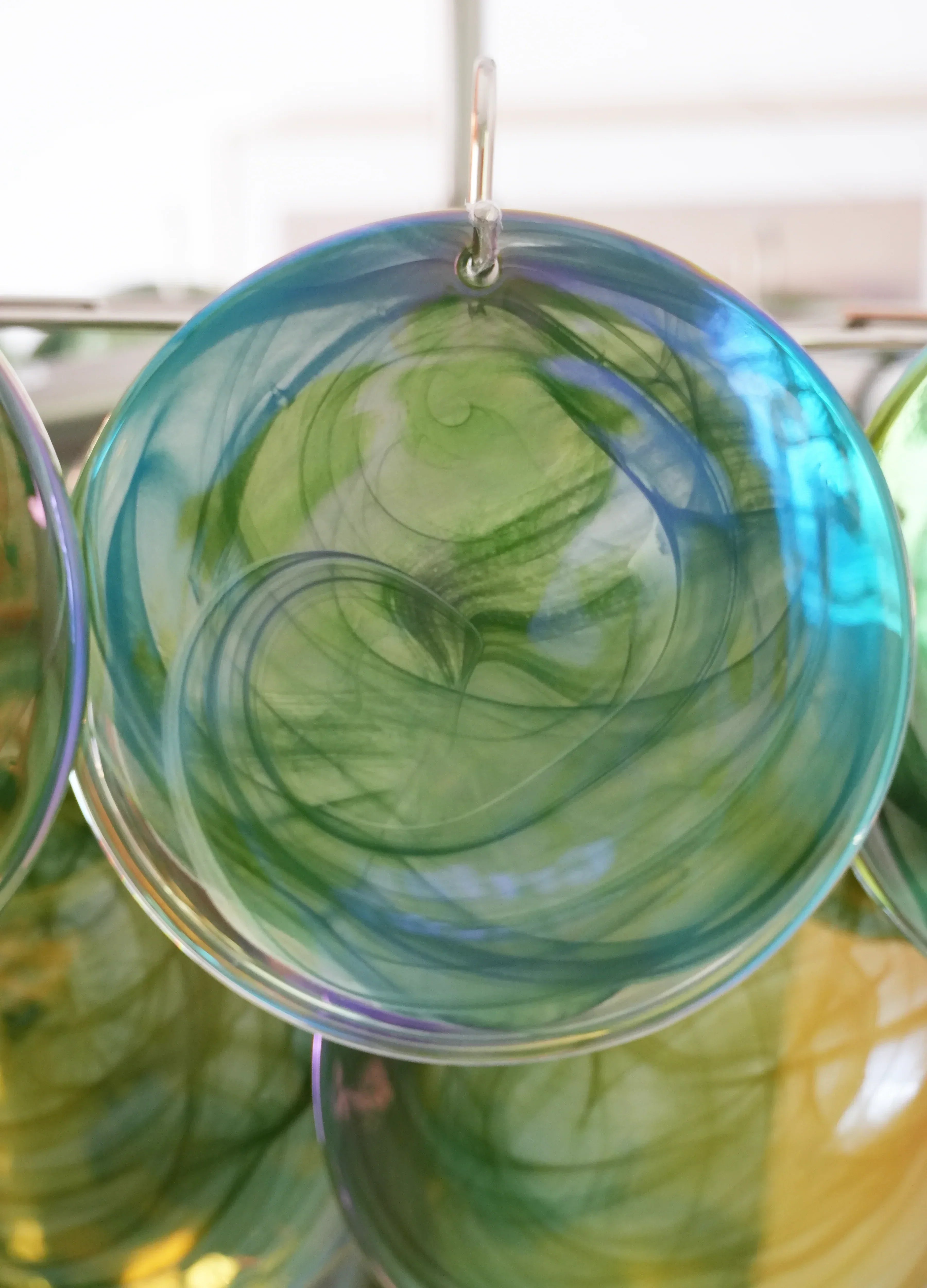 luxury-green-murano-iridescent-glass-disc-chandelier-elegant-mid-century-modern-ceiling-lamp