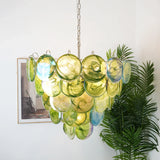 luxury-green-murano-iridescent-glass-disc-chandelier-elegant-mid-century-modern-ceiling-lamp