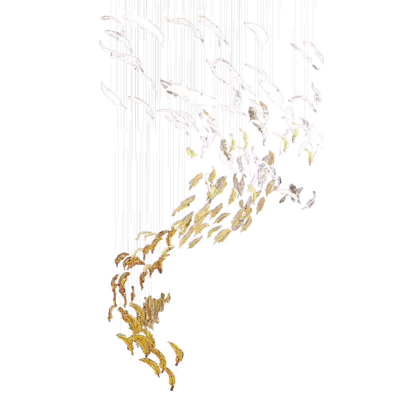 luxury-hand-blown-glass-feather-pendant-light-for-high-ceiling-foyer-and-dining-area