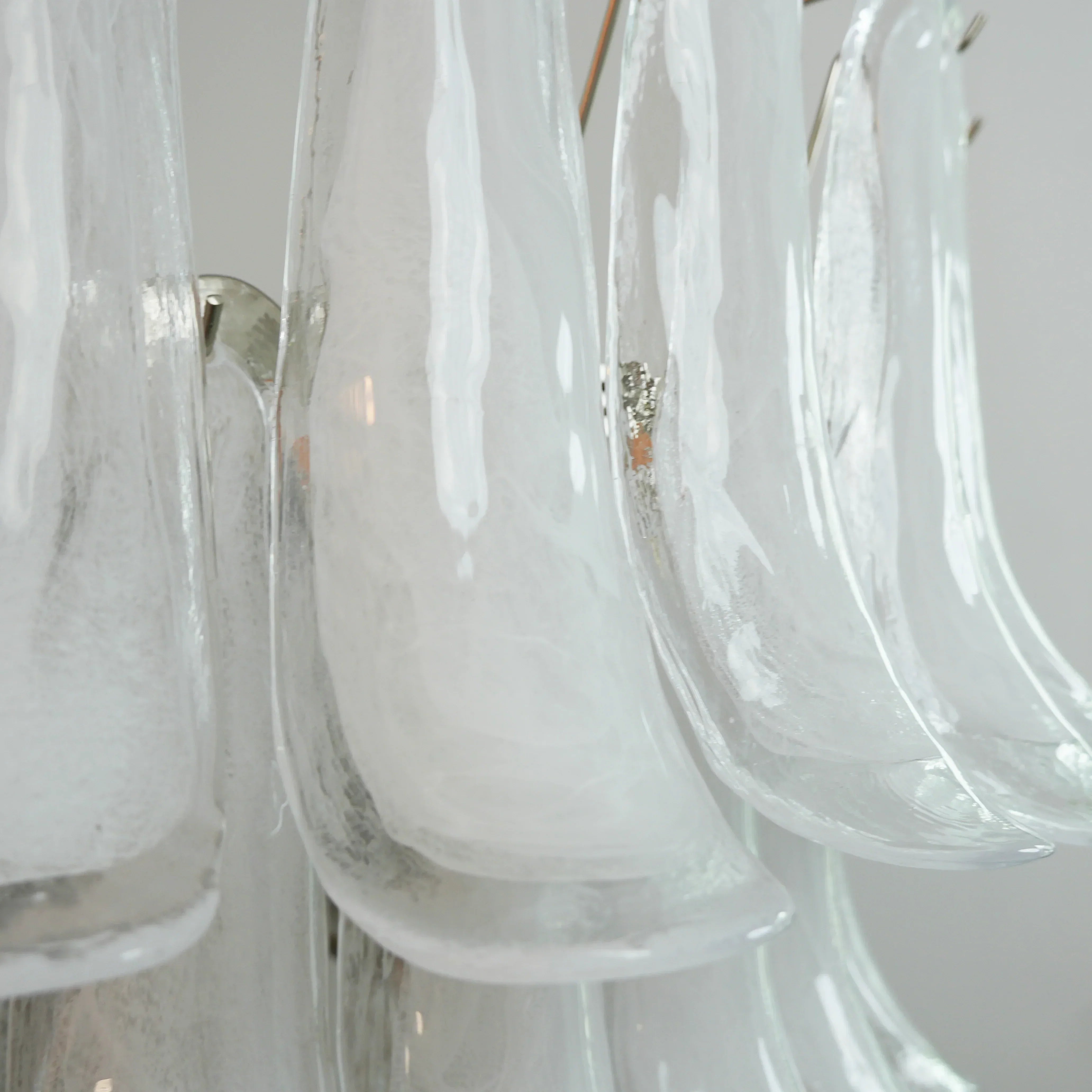 luxury-handcrafted-clear-glass-petal-chandelier-vintage-murano-style-hanging-light