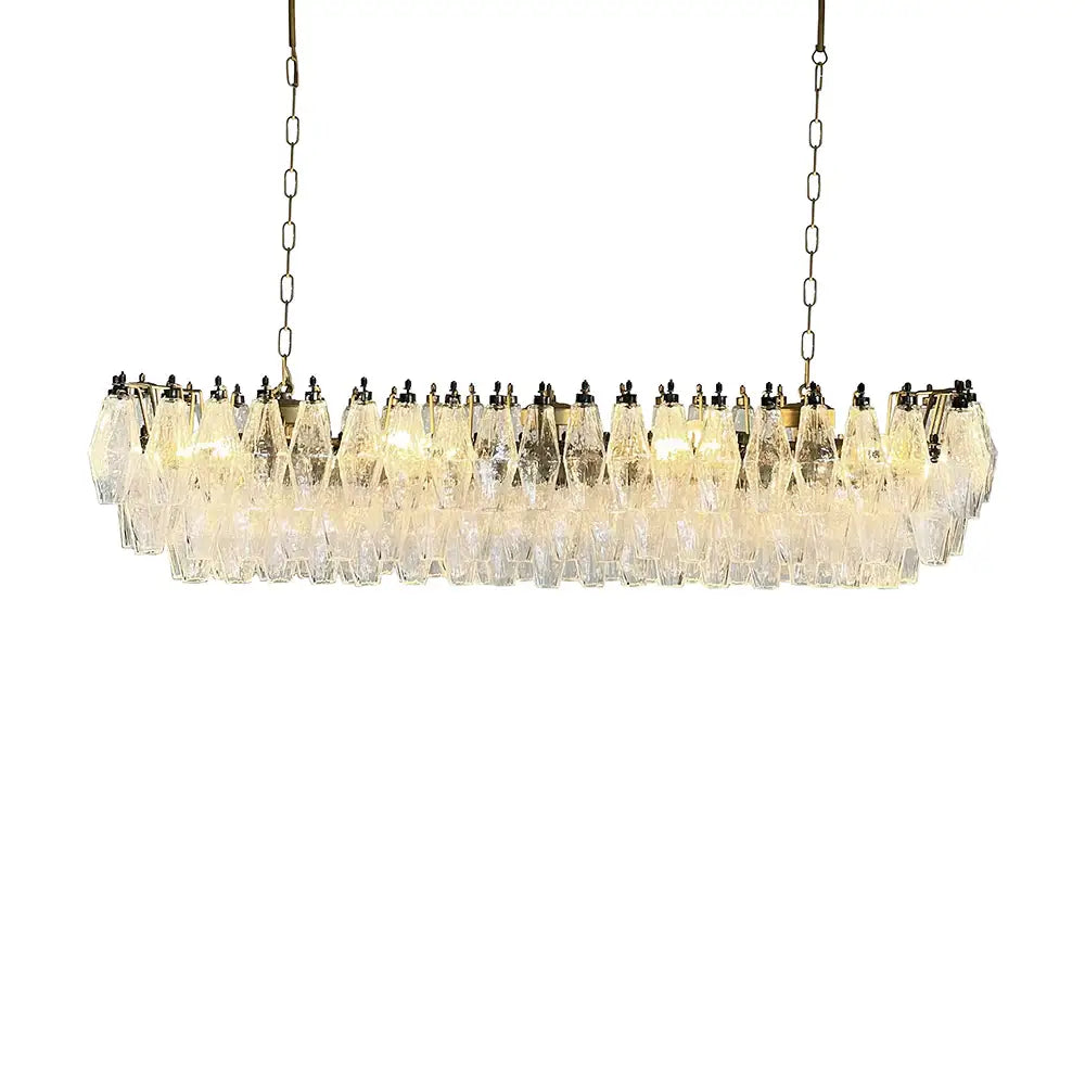 luxury-handcrafted-transparent-murano-poliedri-glass-chandelier-for-modern-dining-rooms