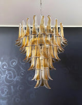 luxury-murano-amber-glass-petal-chandelier-hand-blown-glass-petals-ceiling-light