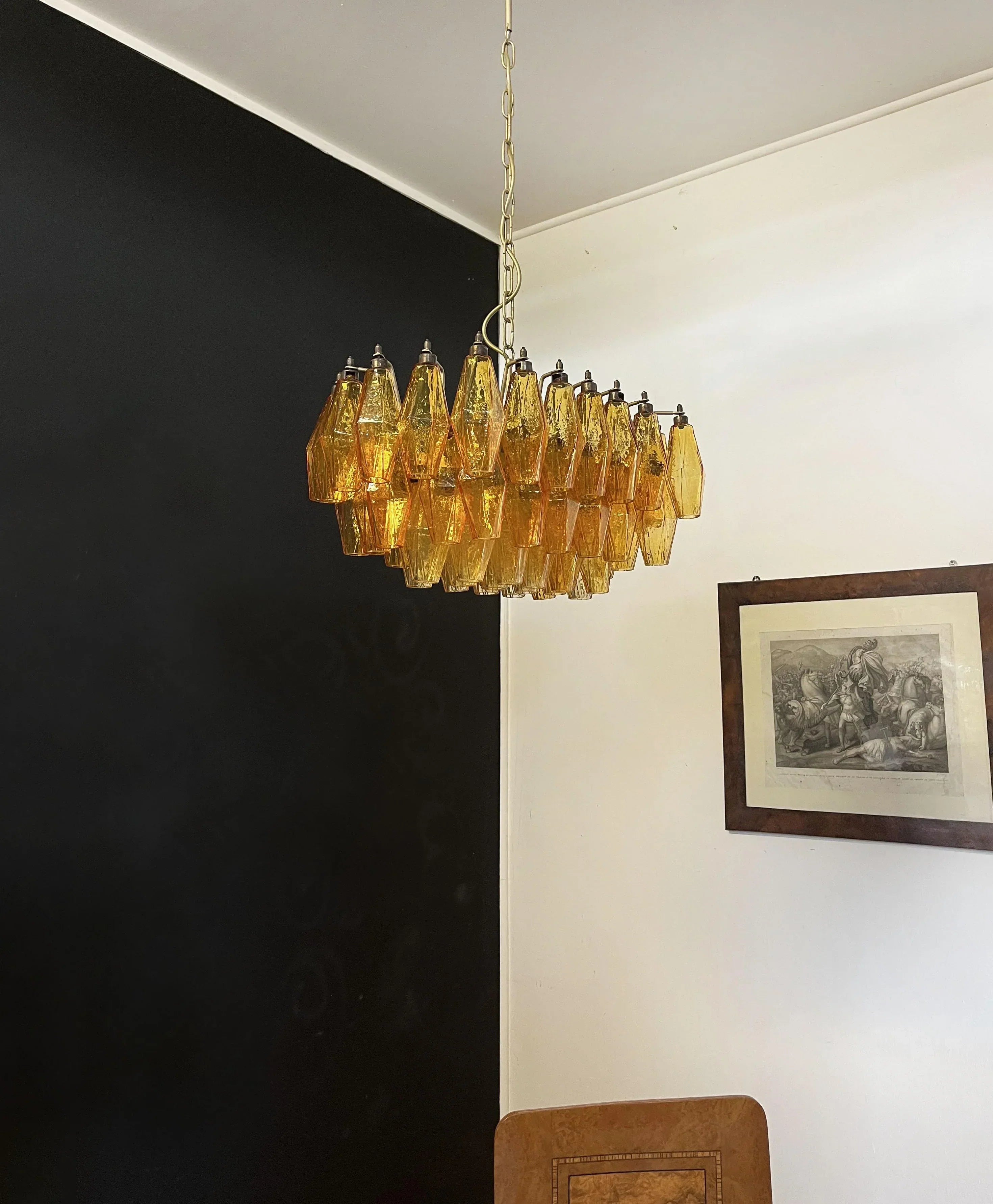 luxury-murano-glass-poliedri-amber-chandelier-mid-century-modern-pendant-lighting-for-living-room