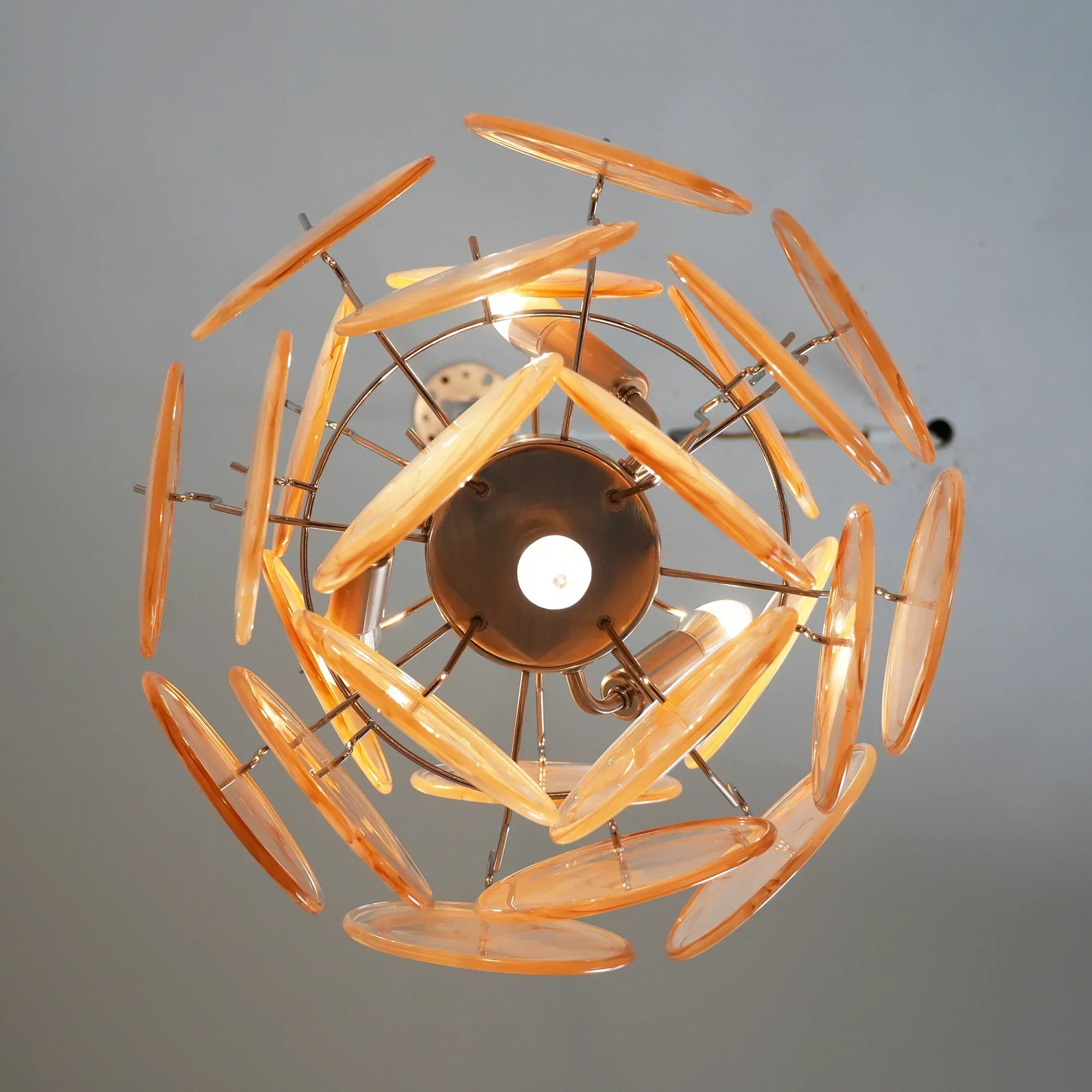 luxury-murano-gold-glass-disk-chandelier-vintage-style-pendant-light-for-elegant-living-room