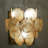 luxury-murano-gold-glass-disk-chandelier-vintage-style-pendant-light-for-elegant-living-room