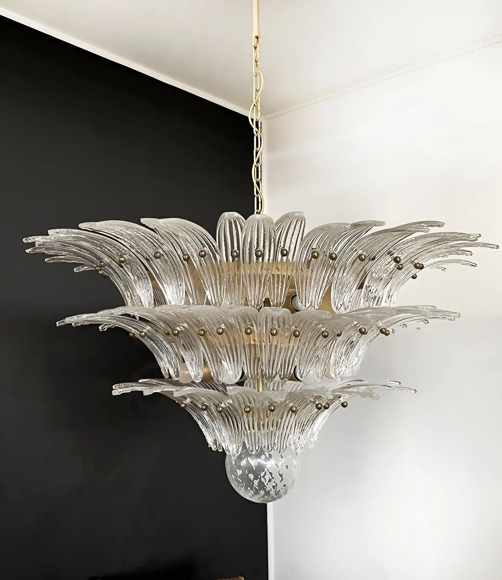 luxury-murano-palmette-transparent-glass-chandelier-for-elegant-dining-and-living-room-decor