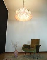 luxury-murano-pink-glass-petal-chandelier-with-gold-chrome-or-nickel-metal-finish