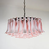 luxury-murano-pink-glass-petal-chandelier-with-gold-chrome-or-nickel-metal-finish