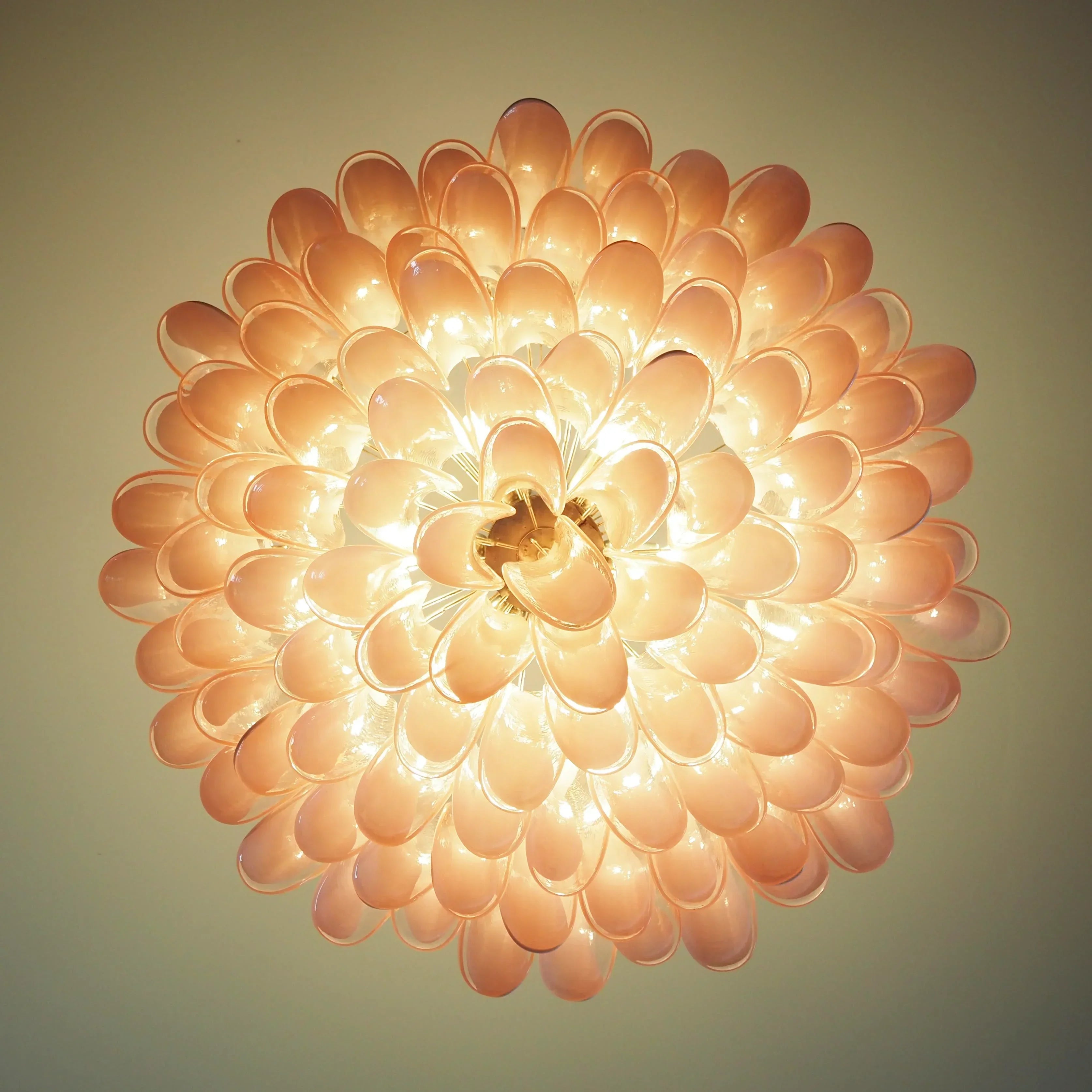 luxury-murano-pink-glass-petal-chandelier-with-gold-chrome-or-nickel-metal-finish