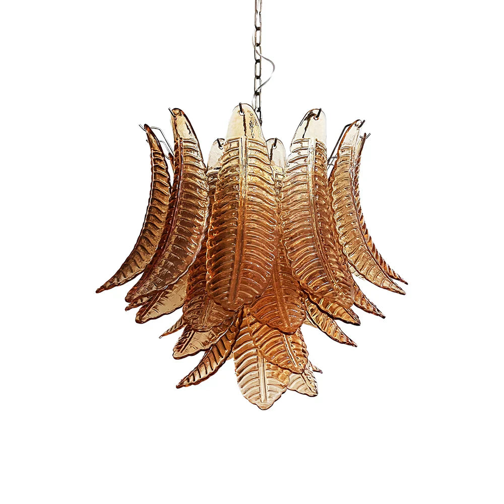 luxury-murano-style-amber-fern-glass-chandelier-elegant-hanging-pendant-light-for-home