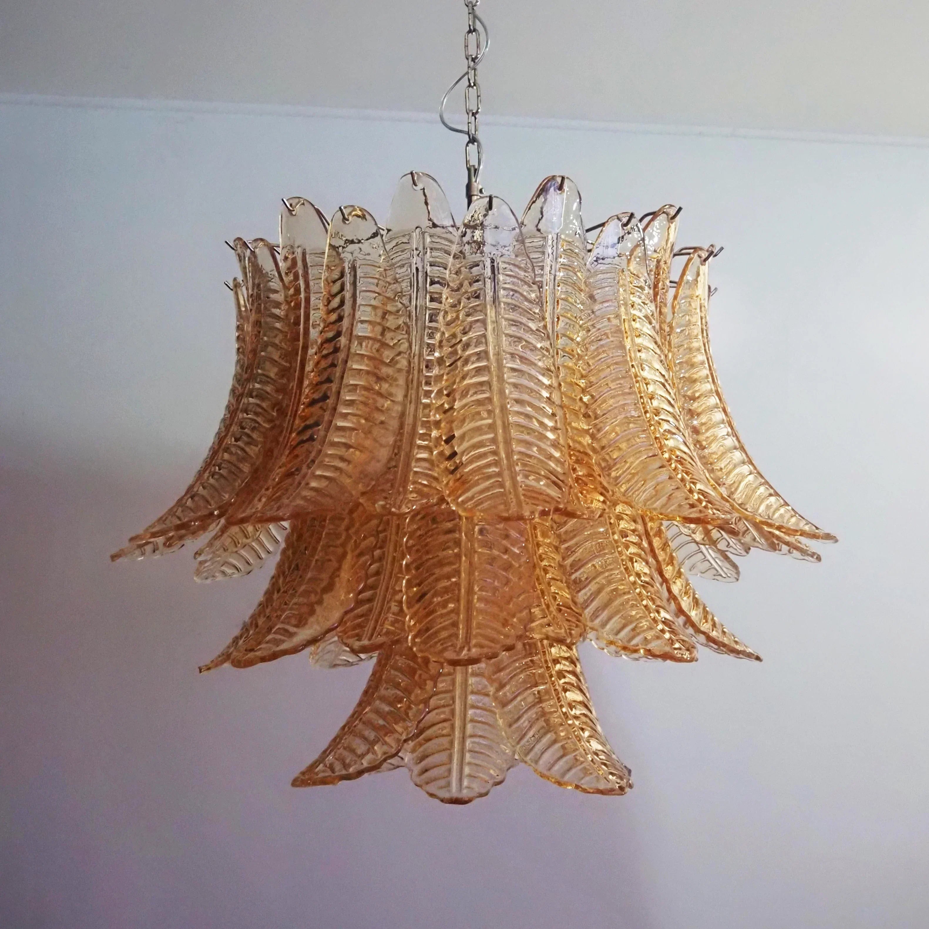 luxury-murano-style-amber-fern-glass-chandelier-elegant-hanging-pendant-light-for-home