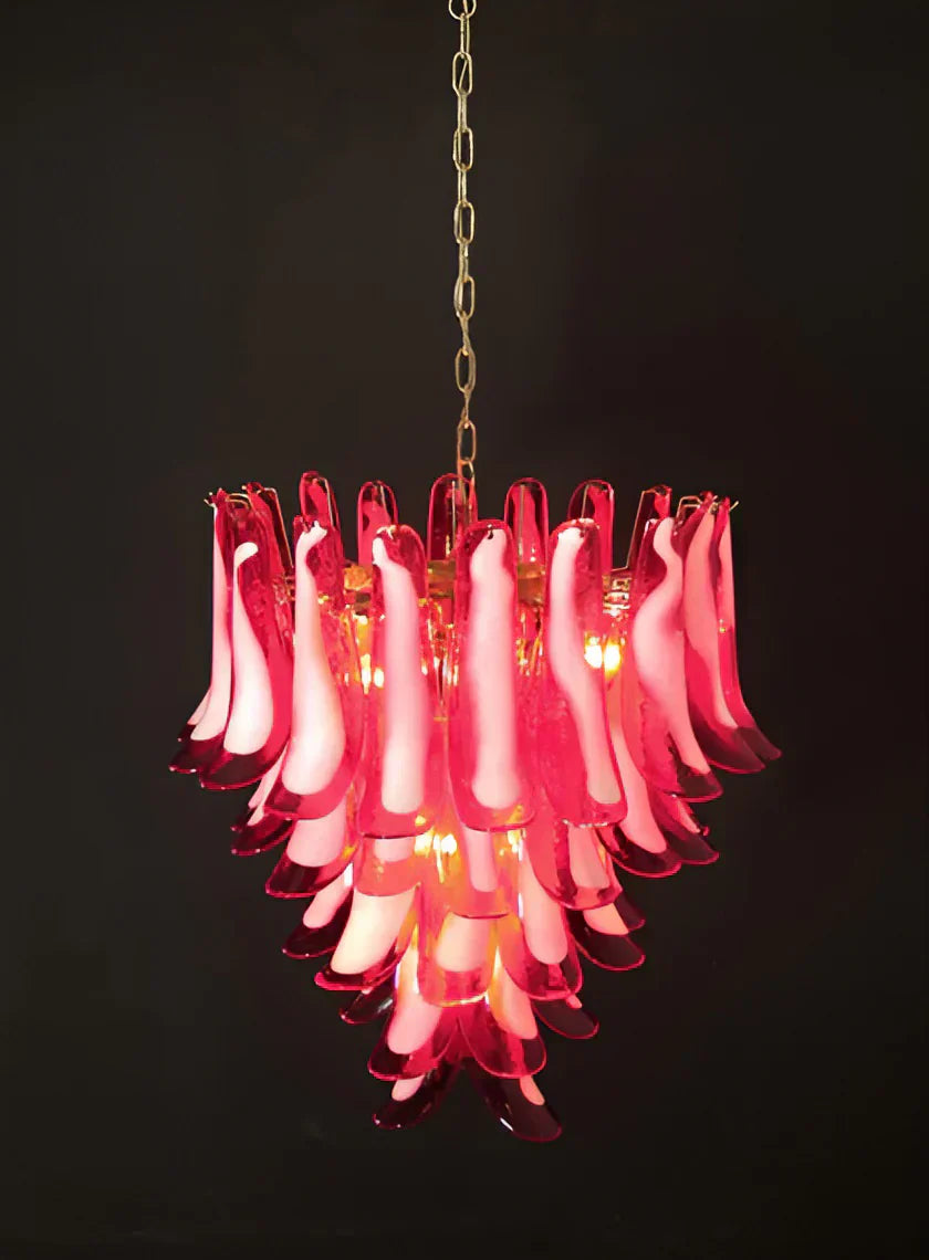 luxury-murano-style-red-glass-petal-chandelier-for-dining-room-and-living-space