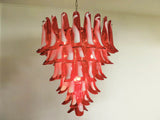 luxury-murano-style-red-glass-petal-chandelier-for-dining-room-and-living-space