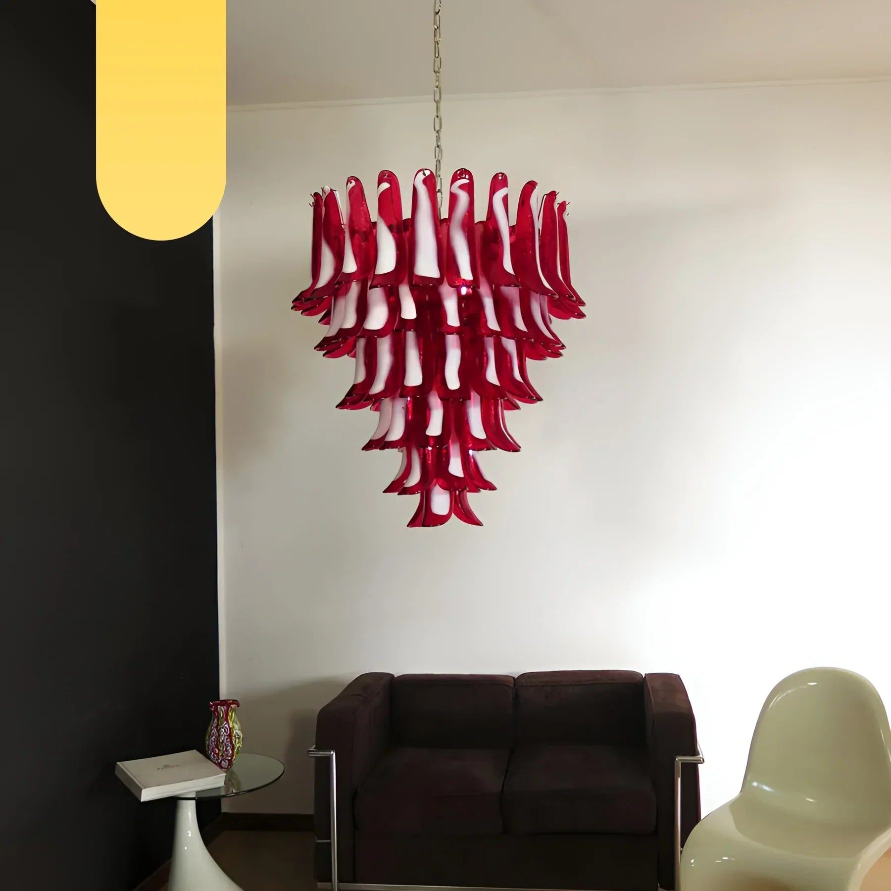 luxury-murano-style-red-glass-petal-chandelier-for-dining-room-and-living-space
