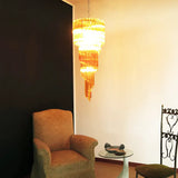 luxury-murano-style-spiral-amber-prism-glass-chandelier-for-elegant-entryways-and-foyer