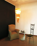 luxury-murano-style-spiral-amber-prism-glass-chandelier-for-elegant-entryways-and-foyer