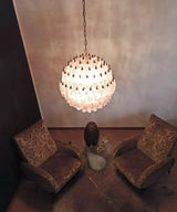 luxury-pink-murano-poliedri-glass-chandelier-modern-spherical-pendant-light-fixture