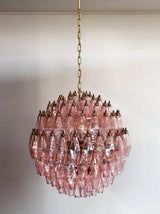 luxury-pink-murano-poliedri-glass-chandelier-modern-spherical-pendant-light-fixture
