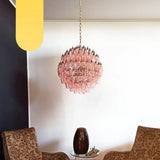 luxury-pink-murano-poliedri-glass-chandelier-modern-spherical-pendant-light-fixture