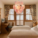 luxury-pink-murano-style-glass-disk-chandelier-elegant-mid-century-ceiling-light