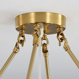 luxury-ribbed-glass-shell-pendant-chandelier-brass-finish-modern-ceiling-light-fixture