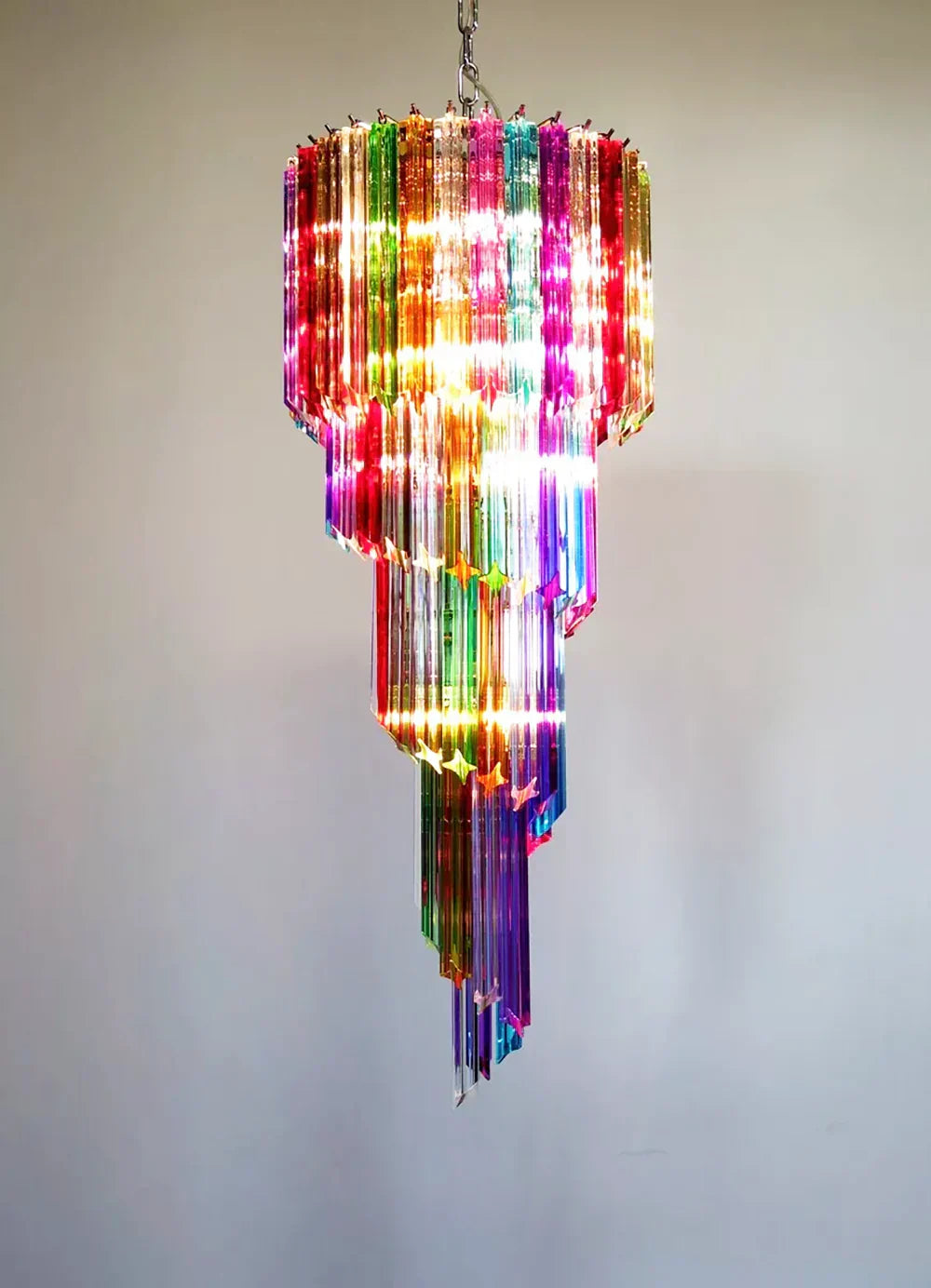 luxury-spiral-glass-prism-chandelier-with-handcrafted-multicolor-transparent-crystals