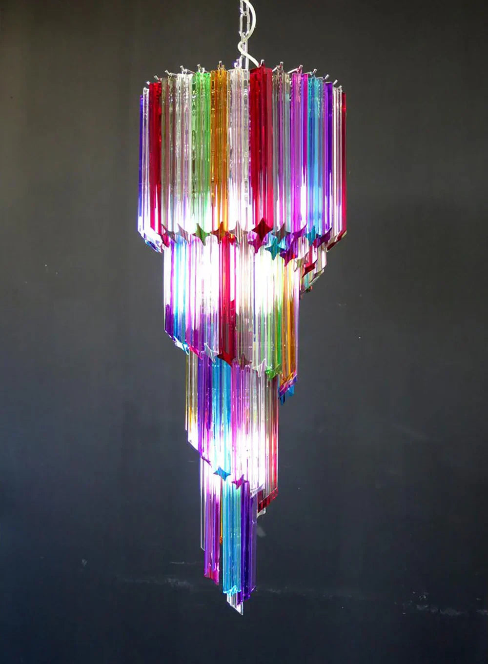 luxury-spiral-glass-prism-chandelier-with-handcrafted-multicolor-transparent-crystals