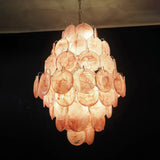 luxury-vintage-murano-pink-glass-disk-chandelier-large-italian-design-pendant-light