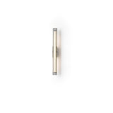 Macie Modern LED Wall Sconce with Textured Glass and Sleek Black Finish for Indoor Lighting