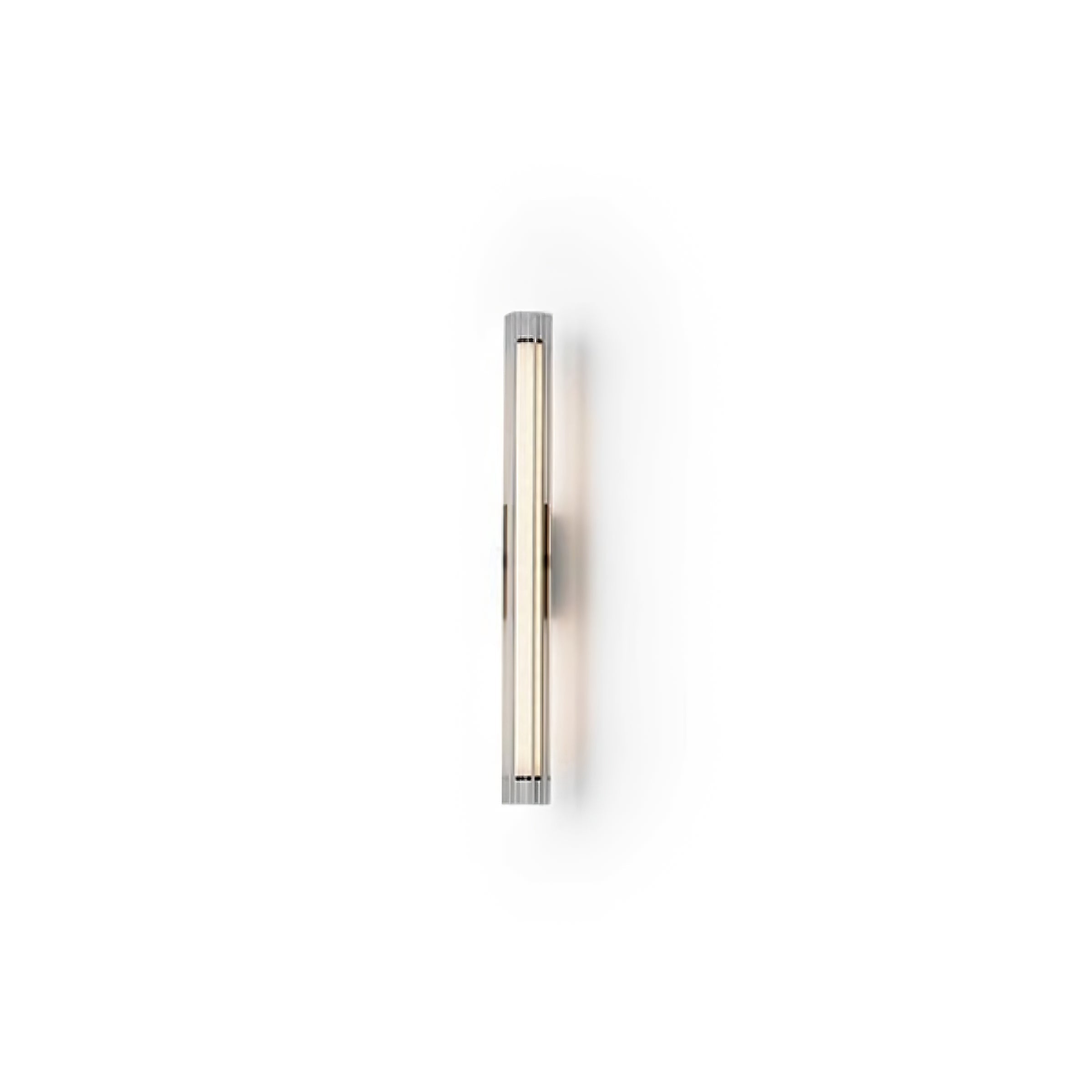 Macie Modern LED Wall Sconce with Textured Glass and Sleek Black Finish for Indoor Lighting