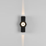 Matte Black Outdoor LED Wall Washer Light Up and Down Waterproof Aluminum Sconce