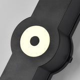Matte Black Outdoor LED Wall Washer Light Up and Down Waterproof Aluminum Sconce