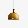 Meblos Vintage Brown Glass Pendant Light Ceiling Hanging Lamp for Kitchen and Dining Room