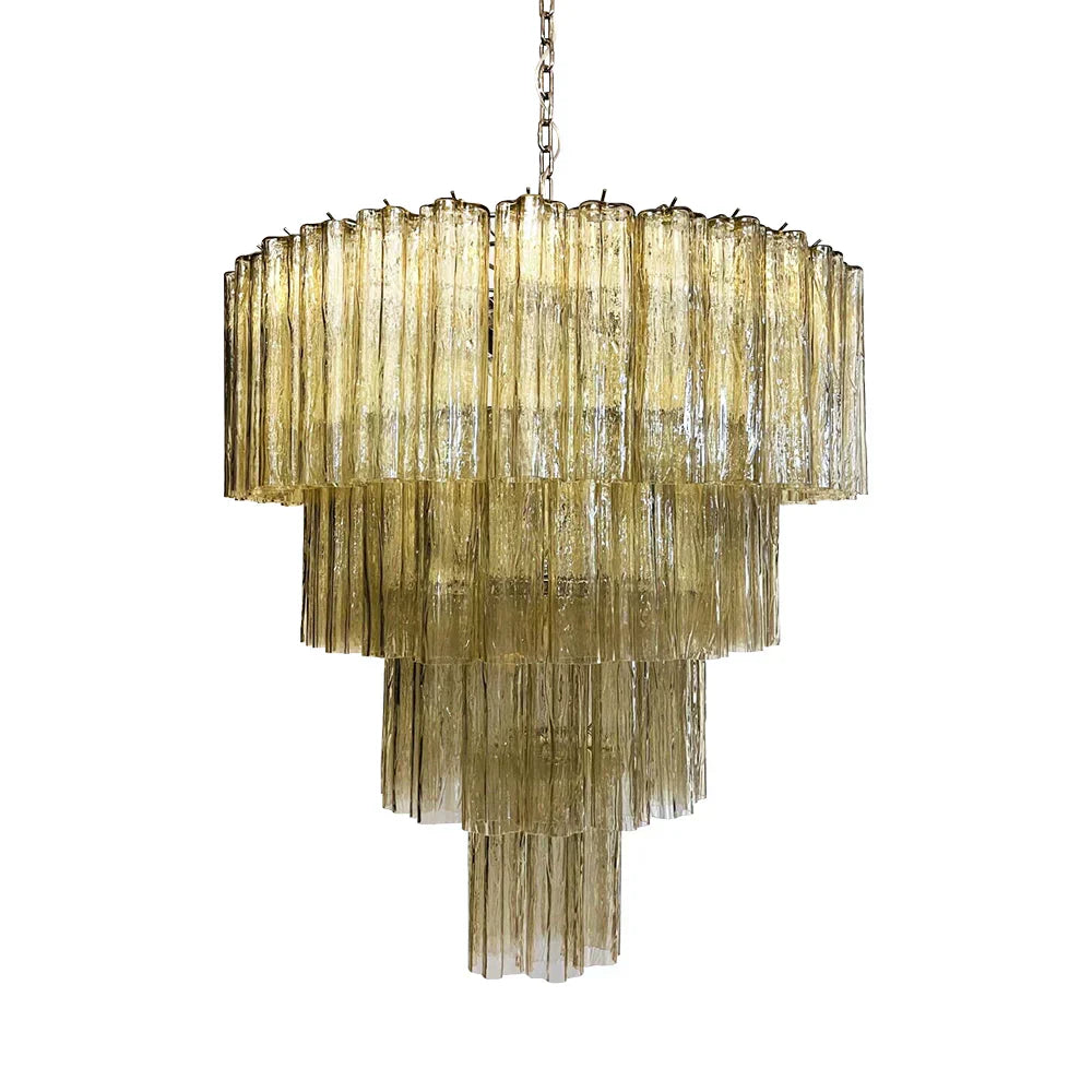 mid-century-amber-murano-style-glass-tube-chandelier-for-modern-dining-rooms