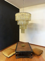 mid-century-amber-murano-style-glass-tube-chandelier-for-modern-dining-rooms