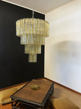 mid-century-amber-murano-style-glass-tube-chandelier-for-modern-dining-rooms