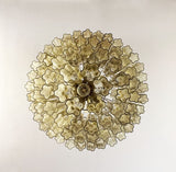 mid-century-amber-murano-style-glass-tube-chandelier-for-modern-dining-rooms