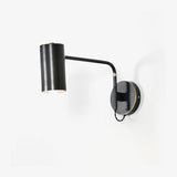 Mid Century Modern Brass Swing Arm Wall Sconce Adjustable Task Lighting Fixture