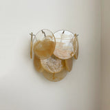 mid-century-modern-gold-murano-glass-wall-sconce-luxury-vintage-disc-lighting-fixture