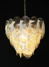 mid-century-modern-murano-style-glass-leaf-chandelier-in-transparent-white-finish
