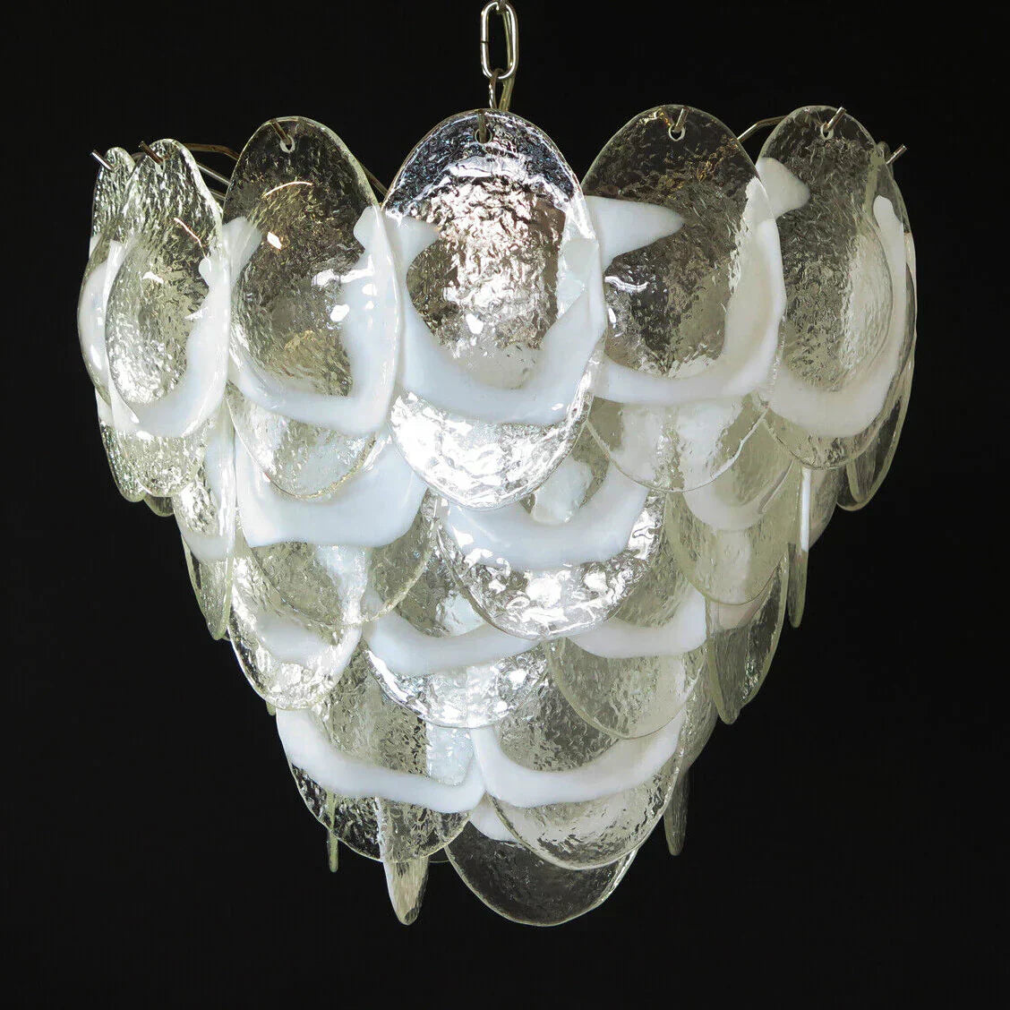 mid-century-modern-murano-style-glass-leaf-chandelier-in-transparent-white-finish