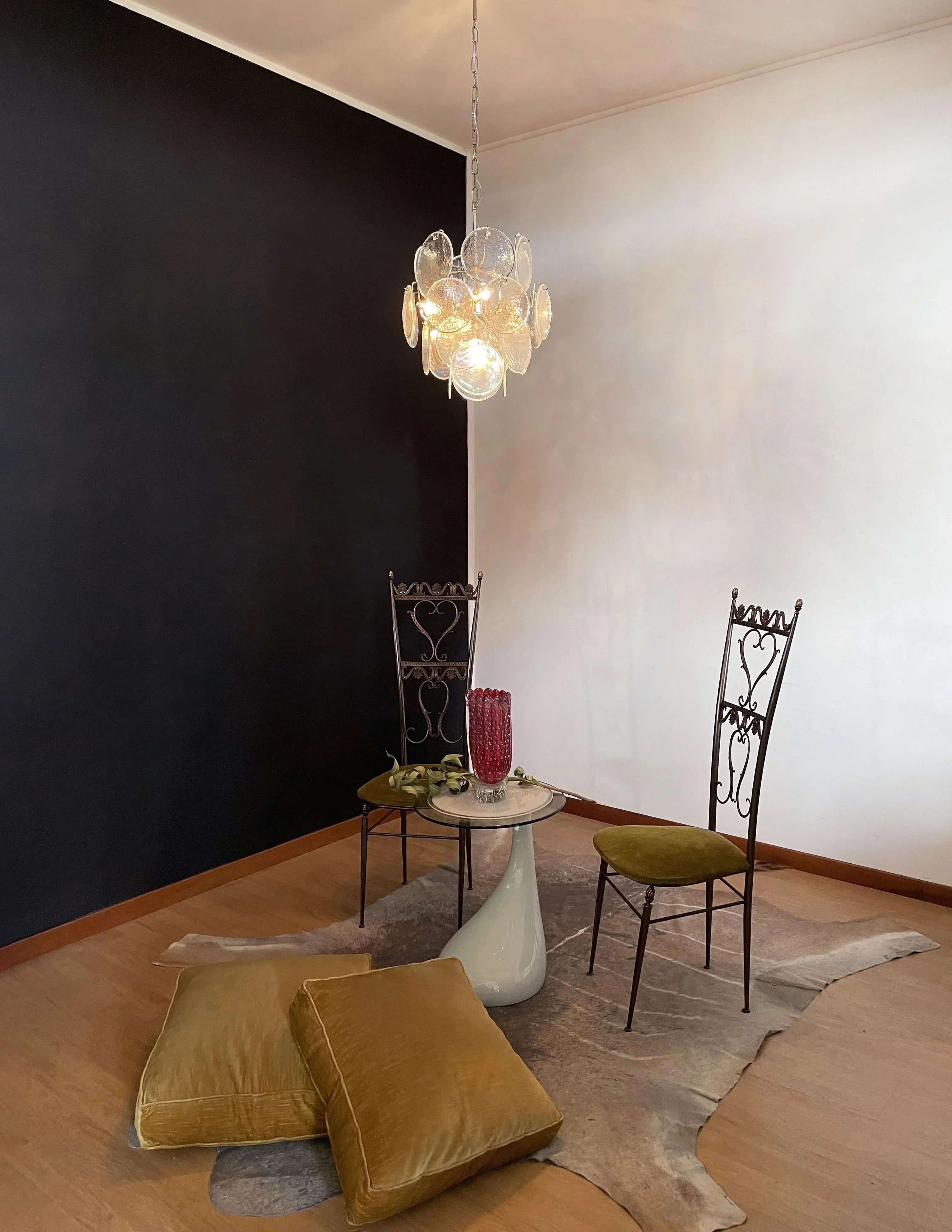 mid-century-modern-murano-style-iridescent-glass-disks-chandelier-luxury-ceiling-light