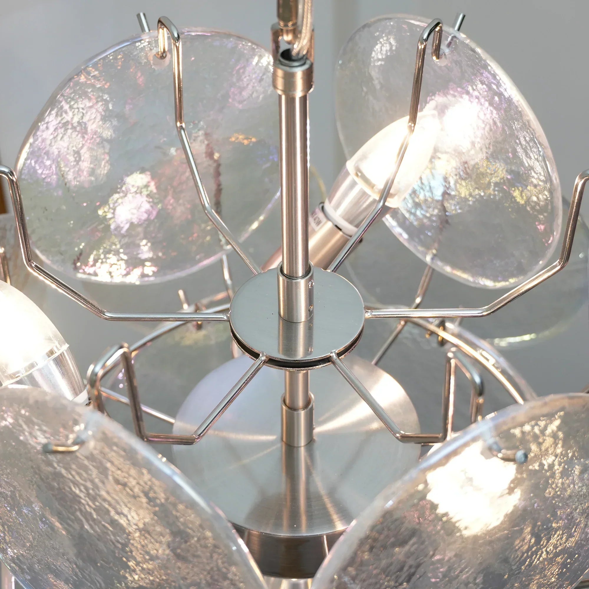 mid-century-modern-murano-style-iridescent-glass-disks-chandelier-luxury-ceiling-light