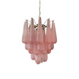mid-century-modern-pink-glass-petal-pendant-light-vintage-murano-style-chandelier