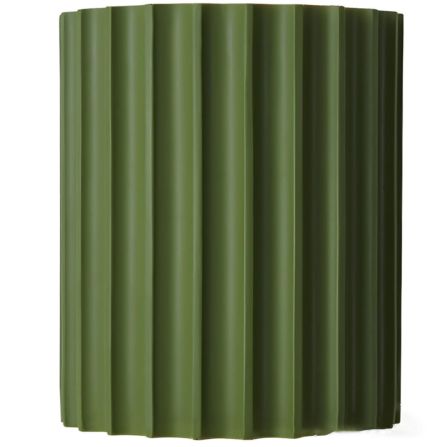 Mid Century Modern Ribbed Resin Wall Sconce Light for Living Room and Bedroom
