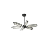 Mid Century Modern Sputnik Brass Chandelier LED Ceiling Light for Contemporary Interiors