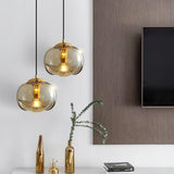 Mid Century Modern Wave Glass Pendant Light for Elegant Interior Spaces