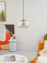 Mid Century Modern Wave Glass Pendant Light for Elegant Interior Spaces