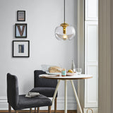 Mid Century Modern Wave Glass Pendant Light for Elegant Interior Spaces