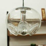 Mid Century Modern Wave Glass Pendant Light for Elegant Interior Spaces